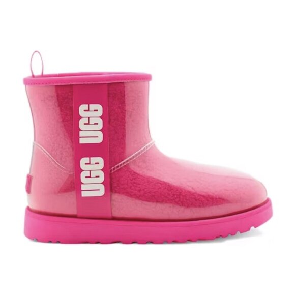Ugg Classic Clear Mini Boots in Rock Rose, Size 5 - Picture 1 of 13